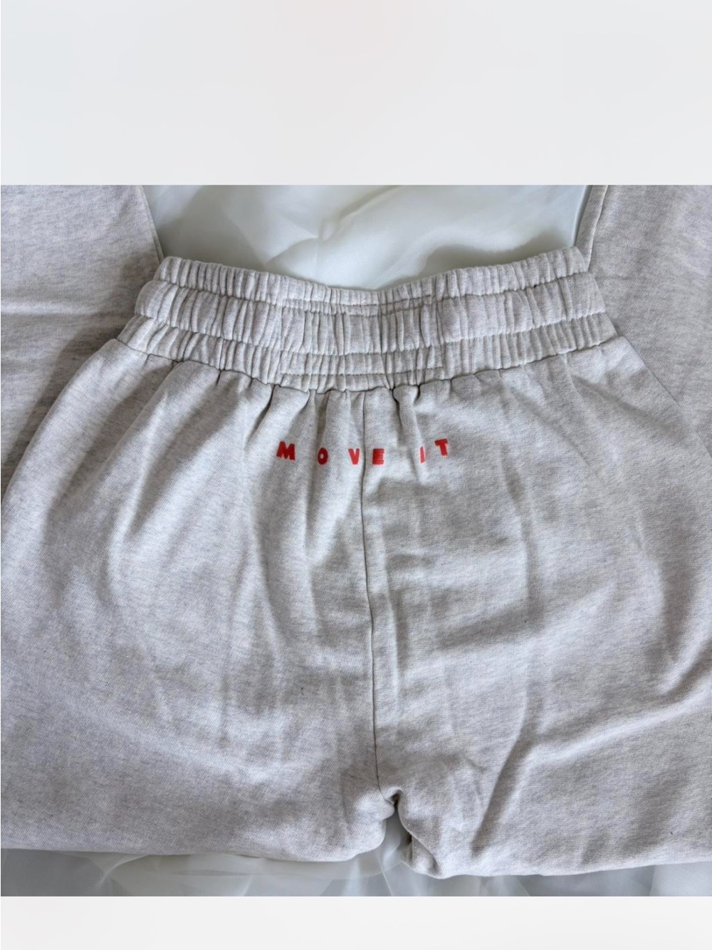 MOTHER Knockout Joggers with Orange Drawstring - Picture 6 of 8